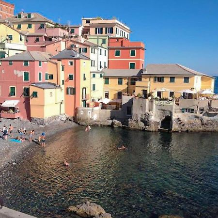 Casa Sulla Spiaggia Di Boccadasse Genova Kültér fotó